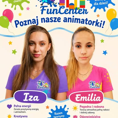 Animatorki zespołu FunCenter